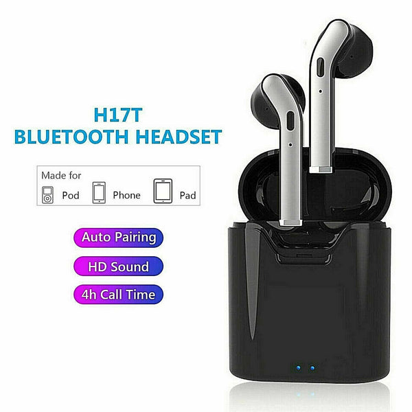 audio Bluetooth 5.0 Earbuds Headphones Wireless Noise Cancelling In-Ear Waterproof