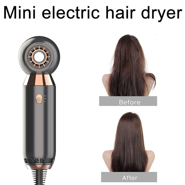 gadgets Leafless Hair Dryer 800w Fan 2 Speed Electric Negative Ionic Blower Portable Hair Dressing Dryer Salon 2 Gears Best Gift